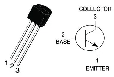 2N3904 Transistor PinOut