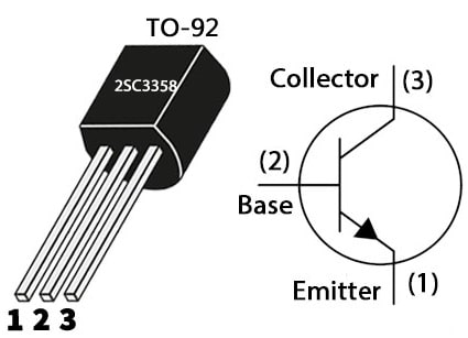 2SC3358 Transistor Pin Configuration