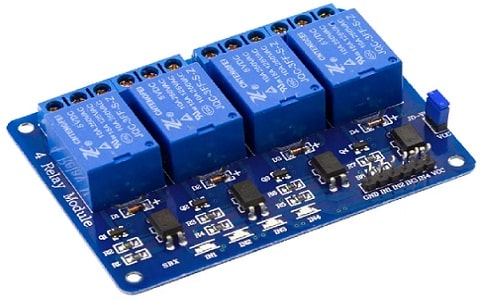 4 Channel Relay Module : Datasheet & Its Applications