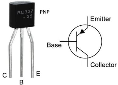 BC327 Transistor Pin Configuration