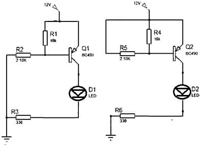 BC490 Transistor Circuit