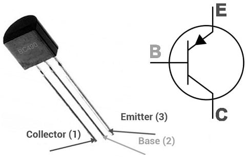 BC490 Transistor Pin Configuration