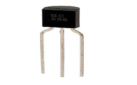 BC556 Transistor : PinOut, Datasheet & Its Working