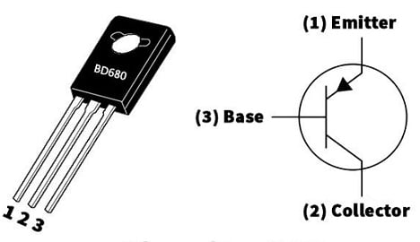 BD680 Transistor Pin Configuration