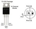 IRF3205 MOSFET : Datasheet, Working & Its Applications