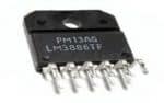 LM3886 IC Pin Configuration