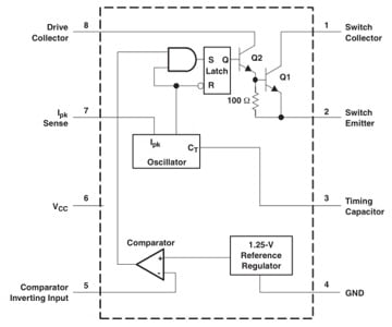 MC34063 IC Structure