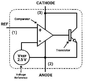 TL431 IC Internal Circuit