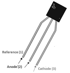 TL431 IC Pin Configuration