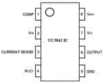 UC3842 PWM Controller : PinOut, Datasheet & Its Working